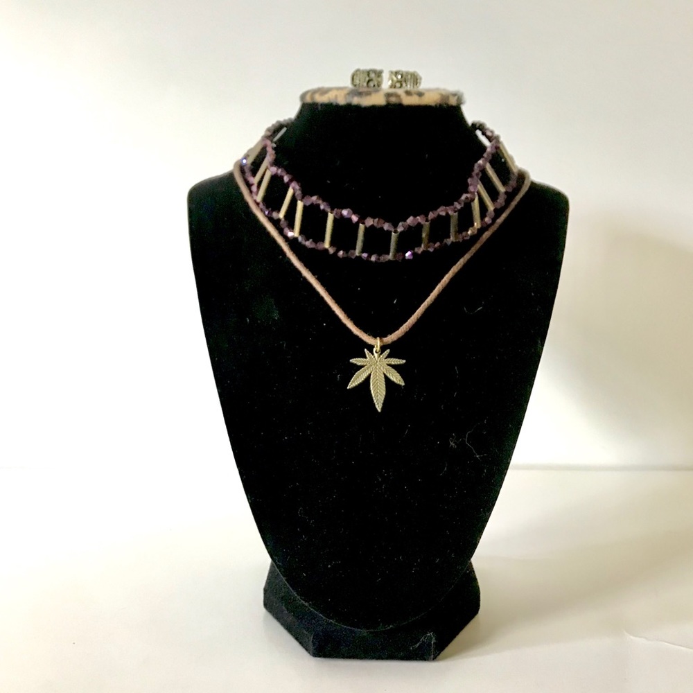 COPY - CHOKER/EARRING/NECKLACE SET